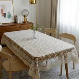 NV Cocoa Bloom Table Cloth