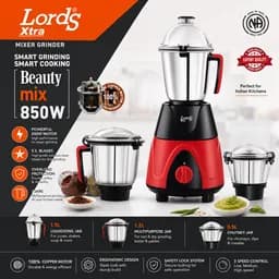 Lords Xtra Beauty Mix 850W Mixer Grinder