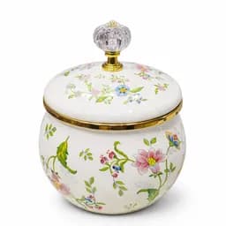 Enamel Salt/Sugar Pot