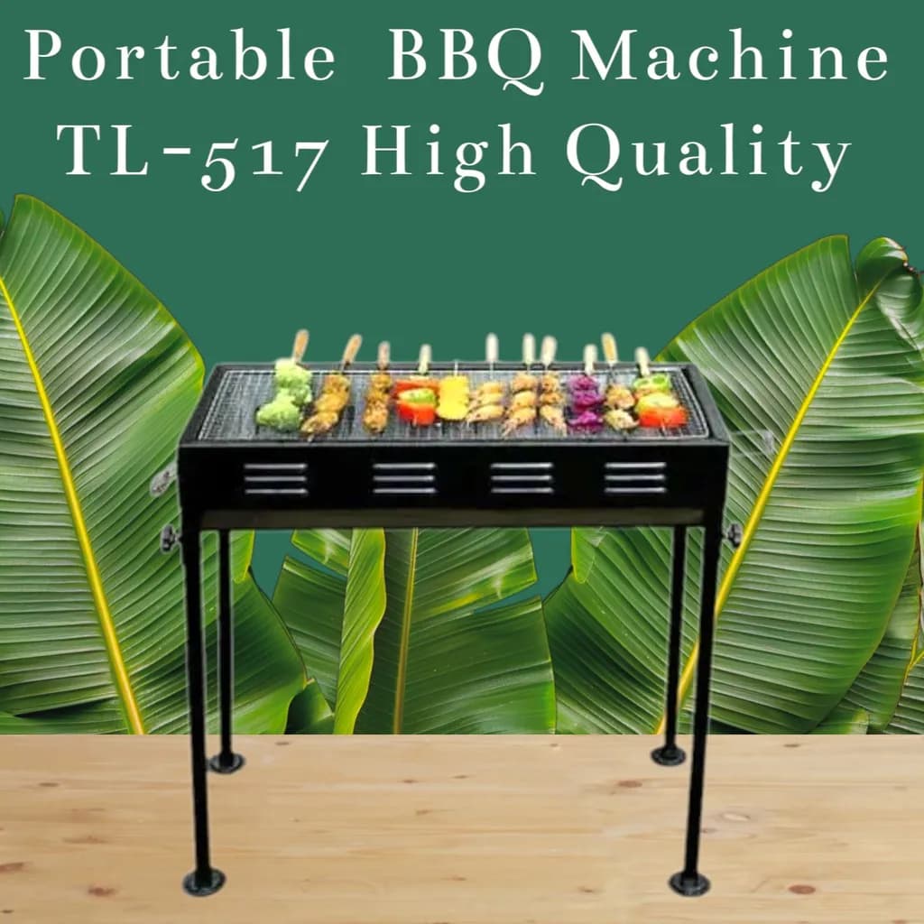 Japanese Portable Charcoal Grill TL-517 (48 x 30 x 60 cm) - Image 1