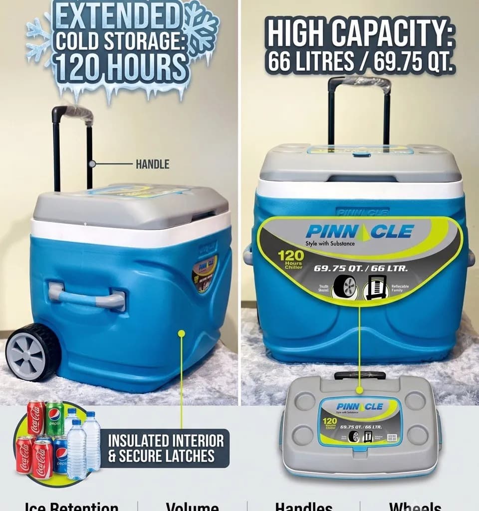 Professional 66L Ice Cooler - Image 1