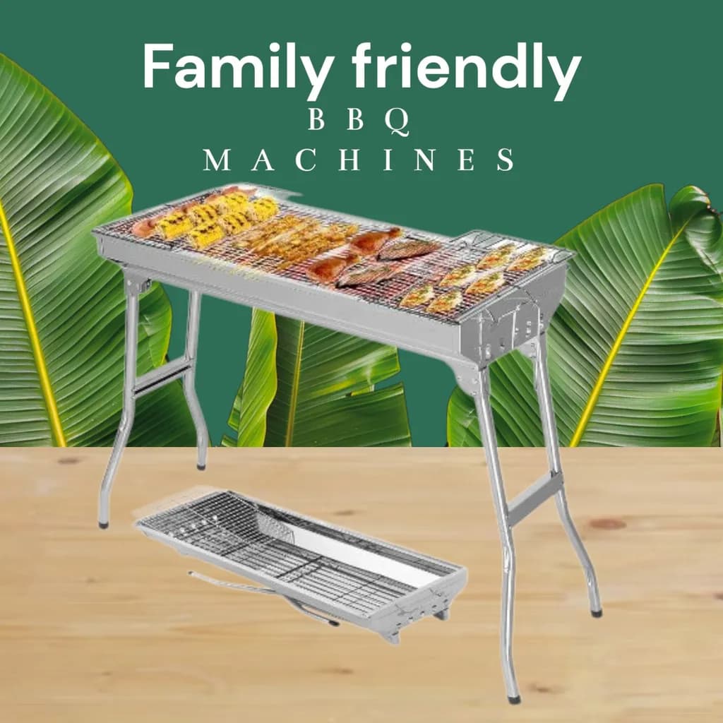 Portable Folding Barbecue Grill (73×34×11 cm) TL-003 - Image 1