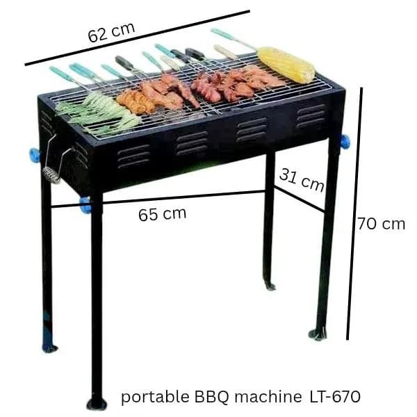 Portable Japanese BBQ Grill Machine TL-670 - Image 3