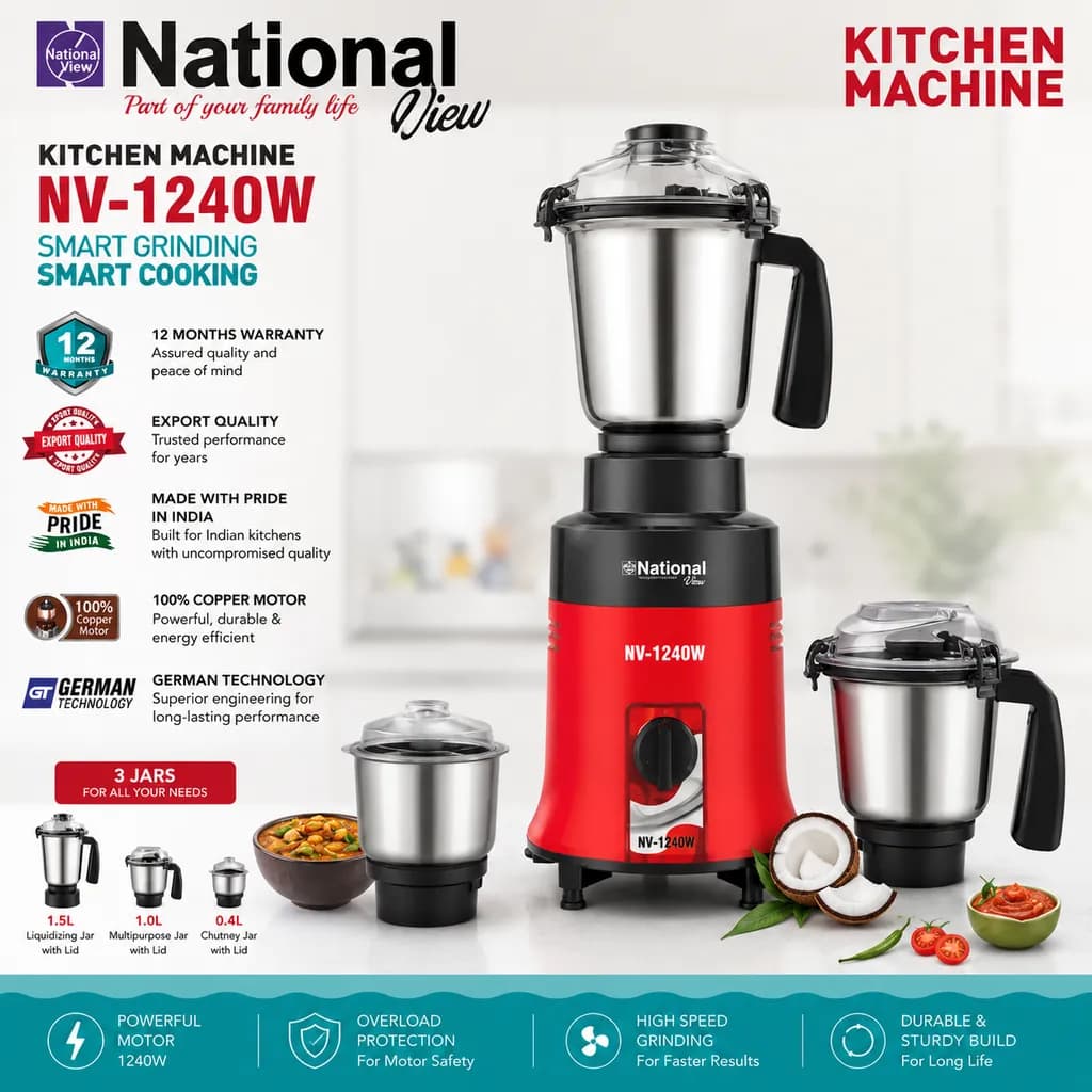 National View NV-1240W Kitchen Machine - Image 1