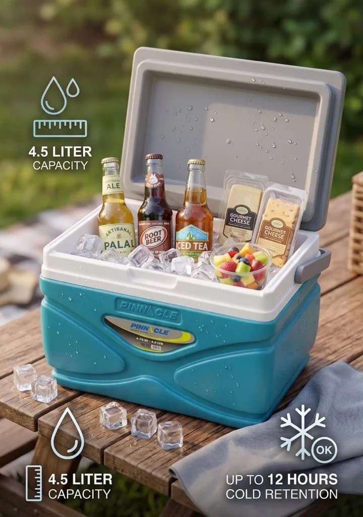 Portable 4.5L Cooler Box - Image 1